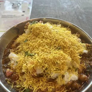 This is their samosa chaat