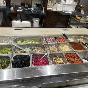salads, interior