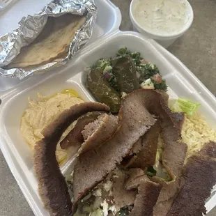Lamb Gyro Platter