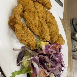 13. Chicken Fingers perfectly crispy and juicy