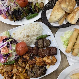 33. Chef's Mixed Grill 24. Vegetable Kebab 12. Cigar Borek