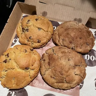 Chocolate Chip Cookies, Churro Cookies