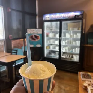 Sweet cream ice cream