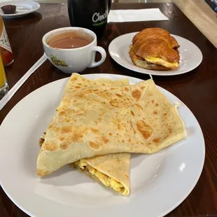 Breakfast crepe