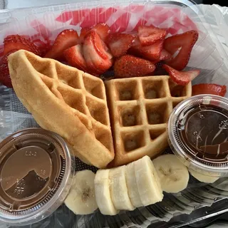 Half Fruit Waffle