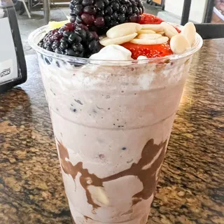 Syrian Nutella Fruit Cocktail