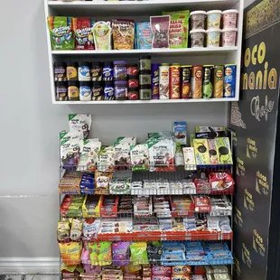 International snacks and candy