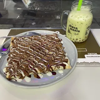 Strawberry Banana Crepe