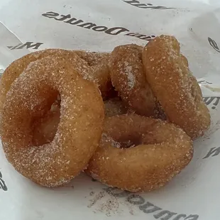 1/2 Dozen Mini Donuts- Cinnamon Sugar