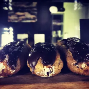 food, dough desserts, donuts