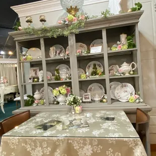 The table next to mine