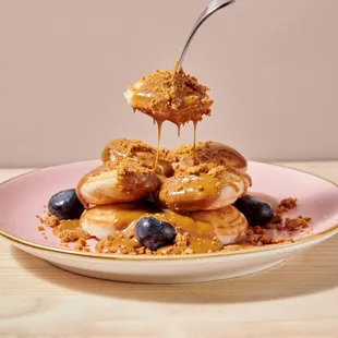 Build your own mini pancakes