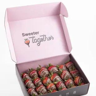 chocolate covered strawberry box