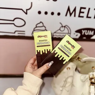 The famous Dubai chocolate bars, 2.5/5 for me.