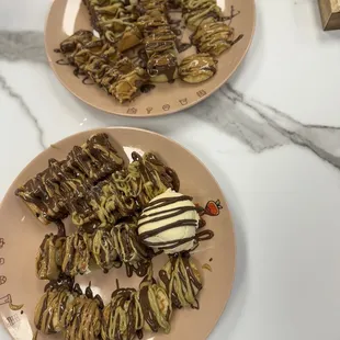 Sampler plate divided by 2