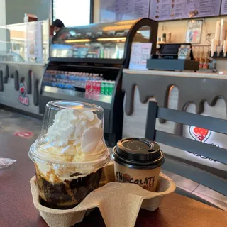 Brownies Ice Cream Cup