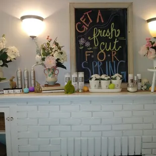 Shop always is clean and smells beautiful.  I moved to the blowout salon on park st