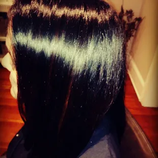 Look at that shine my color gives.  I Hair by Diane.  I moved to the Blowout salon on park st