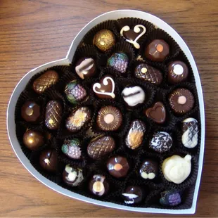 This is what Valentines Day looked like last year. And they taste even better than they look!