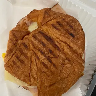 Ham, Egg, and Swiss Croissant