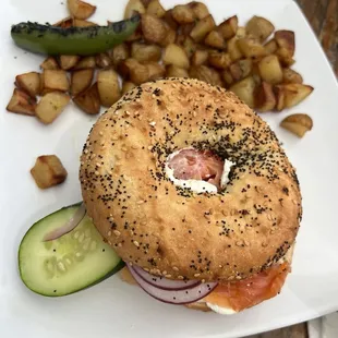 Lox Bagel