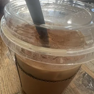 Iced cafe de olla