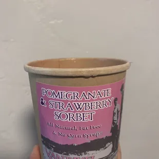 Strawberry Sorbet