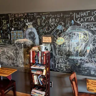 Chalk wall