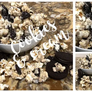 Cookies n cream popcorn