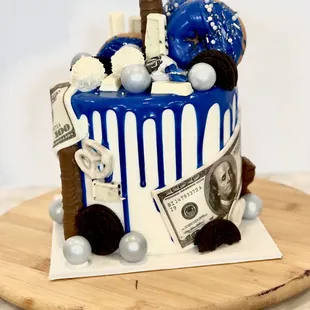 Custom Loaded Drip cake