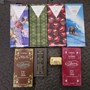 Chocolate Covered - Picked up an assortment of chocolate bars