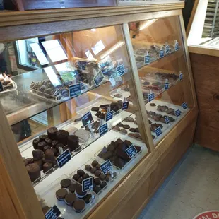 Chocolate display case