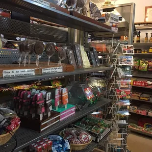 Vintage candy meets chocolate truffles.