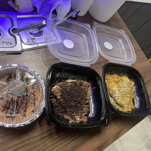 Skillet Cookie &amp; Dubai Biscoff Crepe !