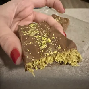 Viral Dubai chocolate bar