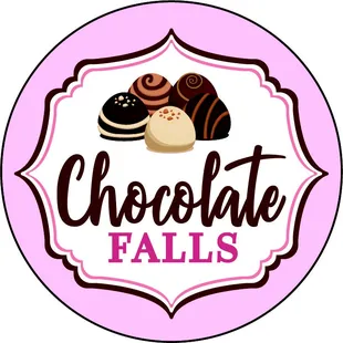 a chocolate falls logo