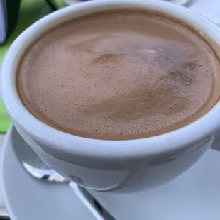 Mocha Latte with almond milk