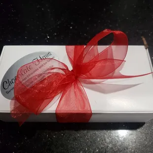 Nice package for some Vday chocolates for BB