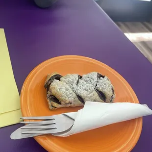 Chocolate danish