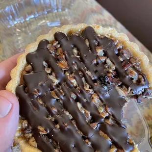 The Beat Chocolate Pecan Pie I Have Ever Eaten!!