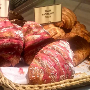 Raspberry Croissant