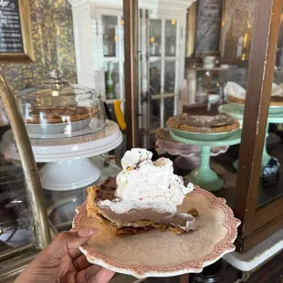Chocolate mousse pie - so light and fluffy