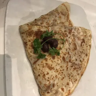 Sausage and Roasted Peppers Crepe