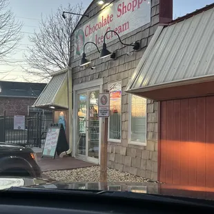 Front of the business