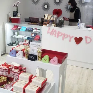 Clean and decorated.