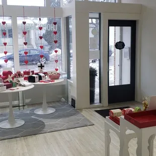 Clean and bright store.