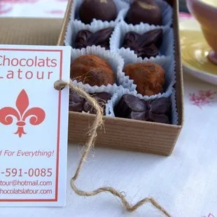 The chocolate club (see my web site for details)