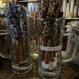 Witch's wands for your coffee