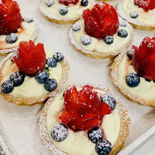 Fruit tarts