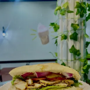 Grilled chicken sandwich